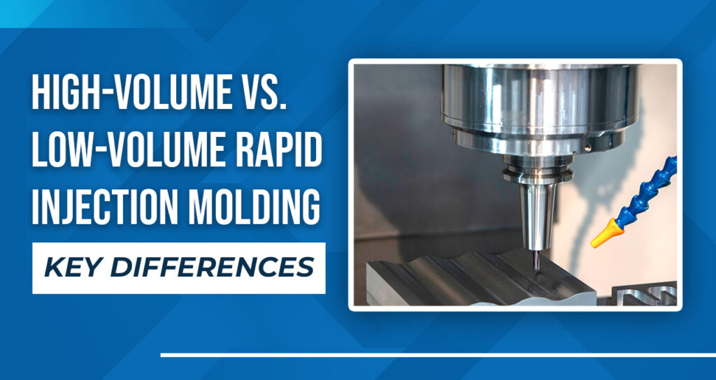 High-volume vs. Low-volume Rapid Injection Molding: Unlock the Differences Create Proto